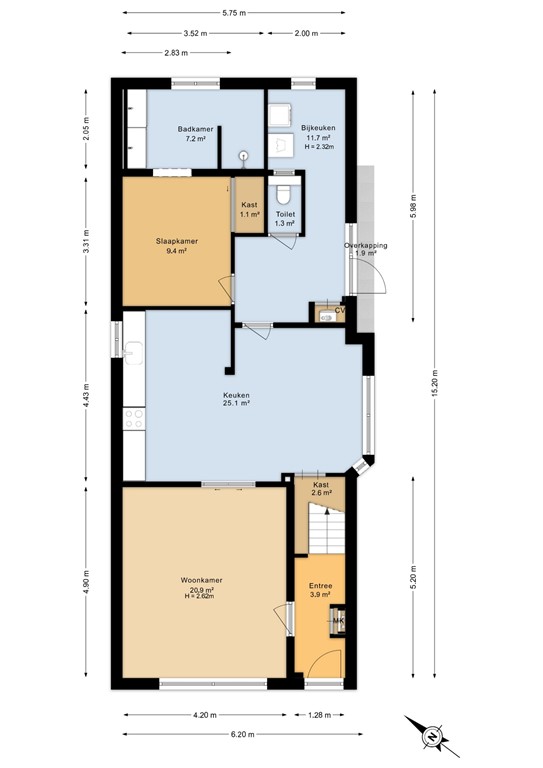 mediumsize floorplan
